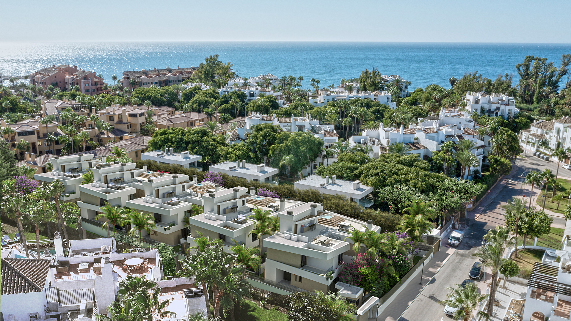 Pět vil u Puerto Banús — Marbella